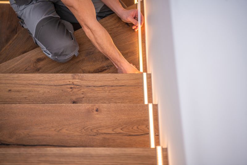 Oak Stairs Installation in Olathe, KS