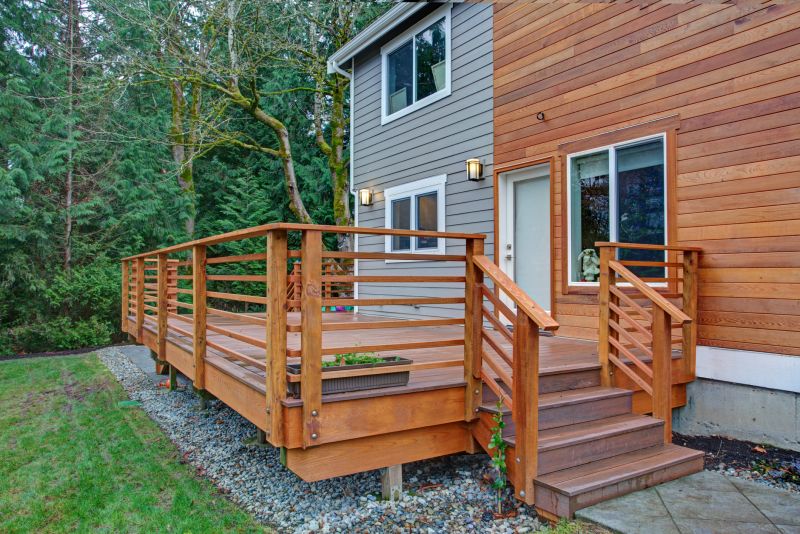 Wooden Steps Installation in Wilmington, NC